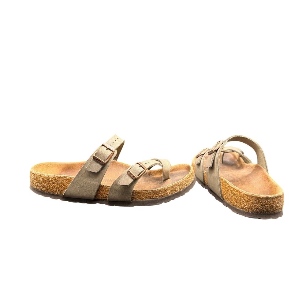 Birkenstock Mayari Brown Birko-Flor Sandals Women’s EU 38 US 7